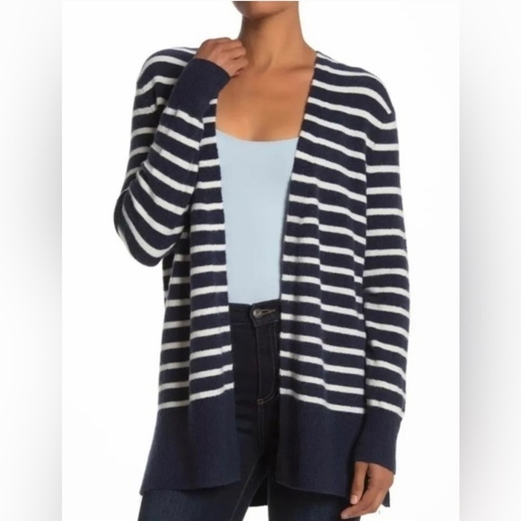Madewell Cozy Short Walker Stripe Cardigan‎ - Picture 1 of 3